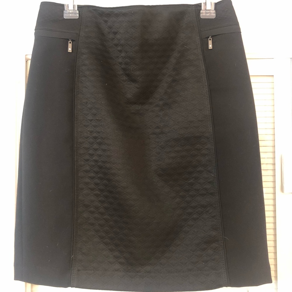 White House black market black mini skirt